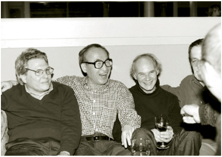 1998. with American poet Richard Silberg and others