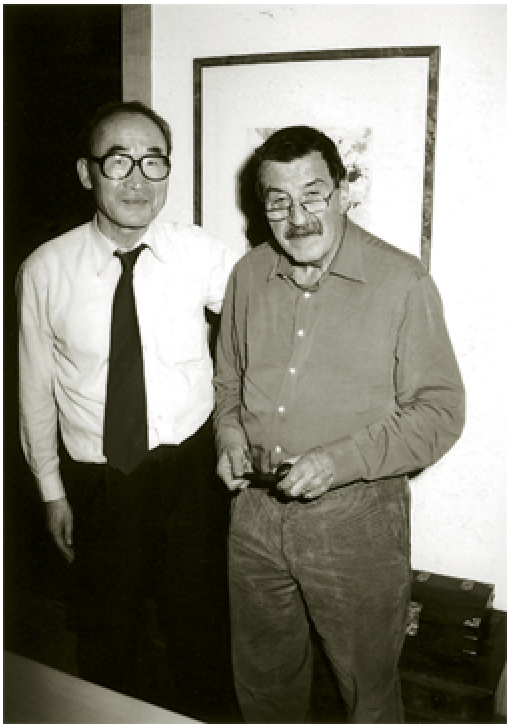 2002. with German novelist Gnter Grass, Seoul